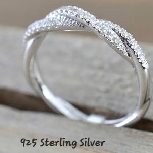 925 Silver Twisted Rope Ring. Size 7. Boutique New. Fast Ship.